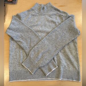 rag & bone Light Gray Turtleneck Sweater